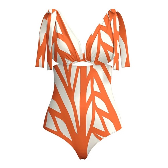 POL Tango Tangerine Swim 3-piece Set (Swimsuit+Pants+Coverup) preorder - Picture 4 of 7